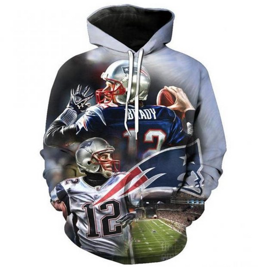 Discover New England Patriots 3D Hoodie