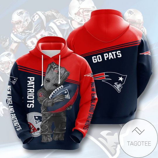 New England Patriots Hoodie 3D