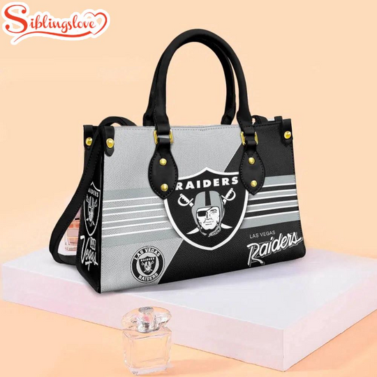 football Las Vegas Raiders Leather Handbag Gift For Fans