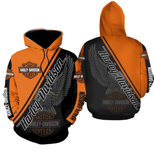 Harley Racing Davidson 3D Hoodie
