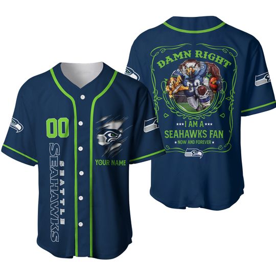 Seattle Seahawks Baseball Jersey Fan Favorite Jerseys