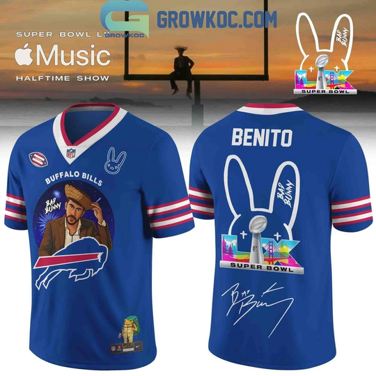 Discover Buffalo x Bad Bunny Benito Super Bowl LX 2026 Jersey