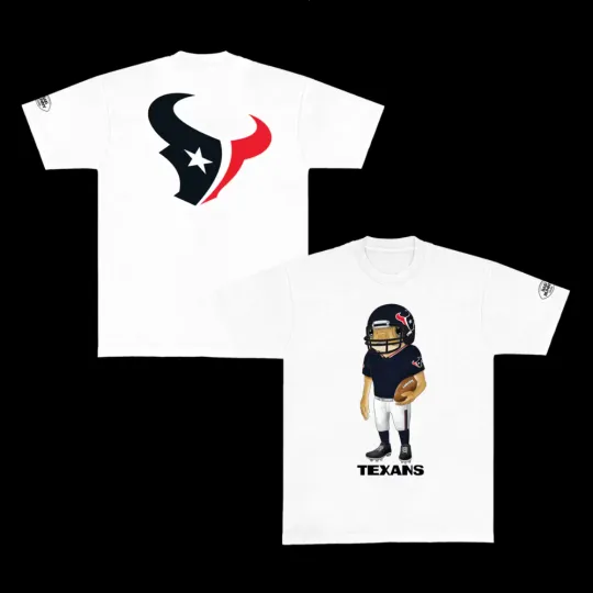 Discover BadBunny x Houston Texan Concho T-shirt Super Bowl LX All Size