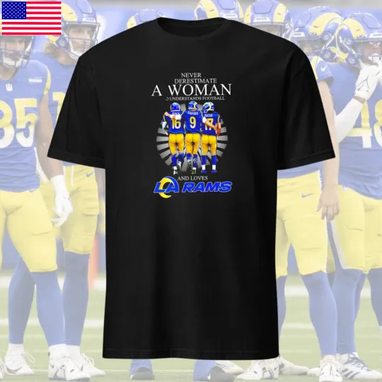 Discover LA Rams 2026 Signature Football T-Shirt