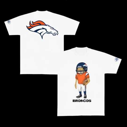 Discover BadBunny x Denver 1Broncos Concho T-shirt Super Bowl LX All Size