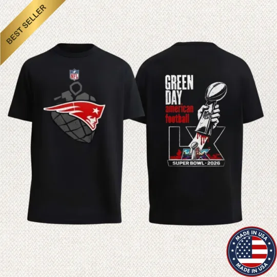 Discover Patriots x Green Day Super Bowl LX Punk 2026 Unisex Tshirt