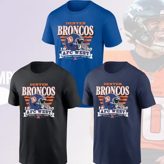 Discover HOT !! Throwback Denver Broncos 1960 AFC West Champions FREESHIP for Fans