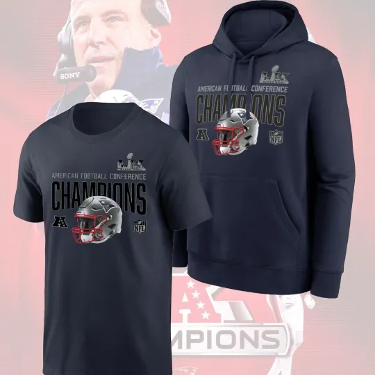 Discover FREESHIP - New England Patriots 2025 American Football Conference Champions