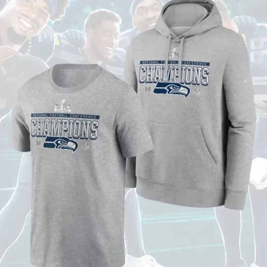 Discover FREESHIP - Seattle Seahawks 2025 NFC Champions Locker Room Gift for Fans