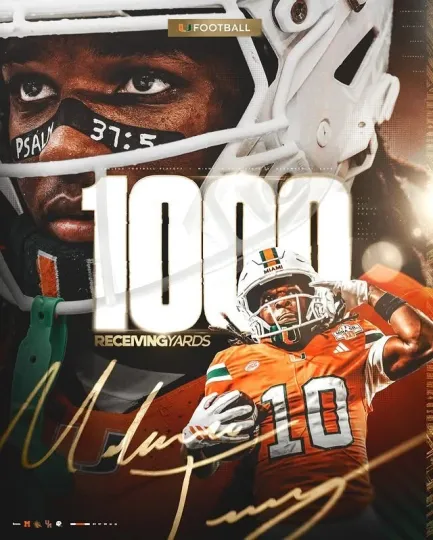 Discover Malachi Toney Becomes The Seventh Hurricane In The Program’s History Poster