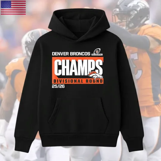 Broncos Teams 2026 AFC Divisional Champions Hoodie