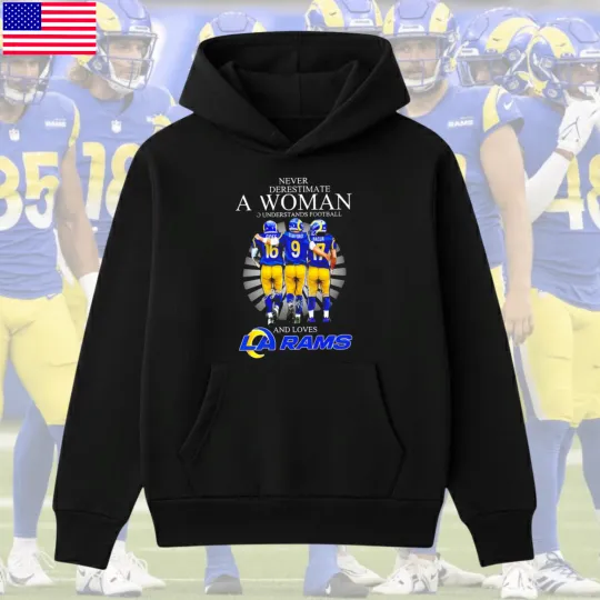 Discover LA Rams 2026 Signature Football Hoodie