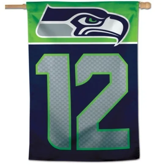 Seattle Seahawks House Flag Wall Banner Football