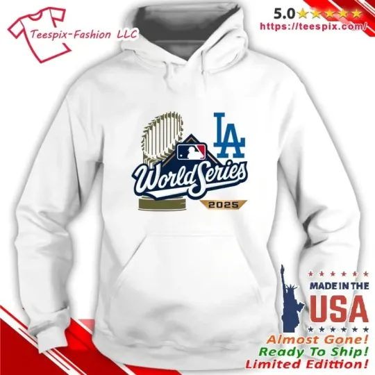 Discover Dodgers World Series 2025 Bound Hoodie