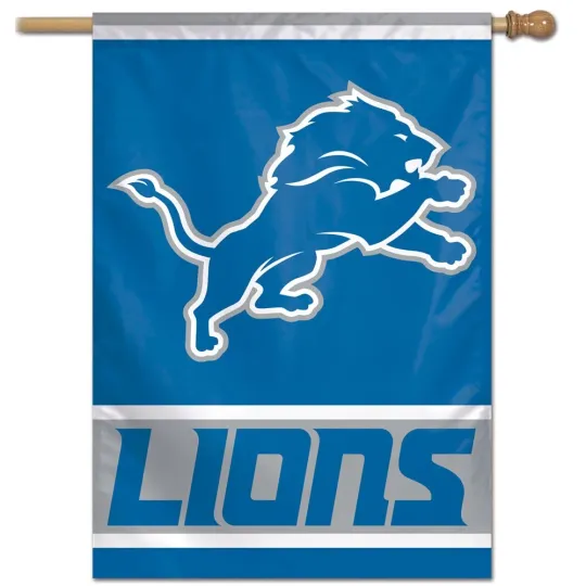 Detroit Lions House Flag Banner Football