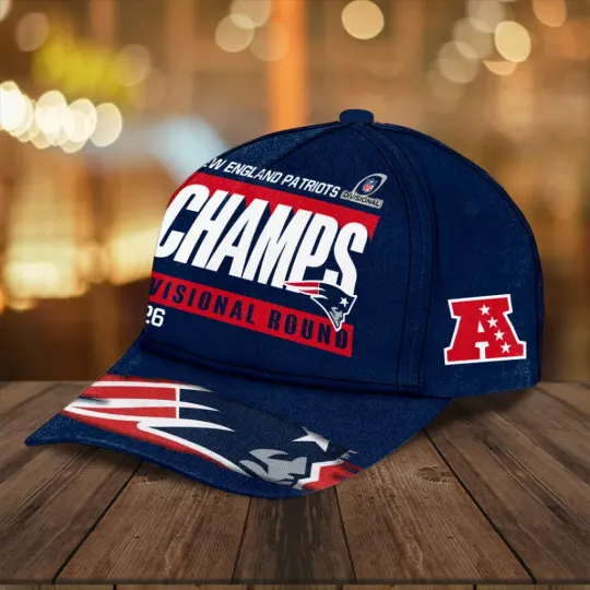 Discover Patriots 2025 AFC East Champions Classic Cap
