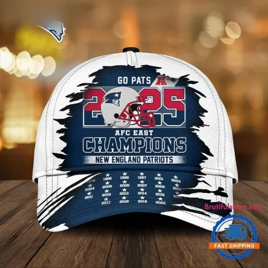 Discover Patriots AFC East Champions Super Bowl Classic Cap