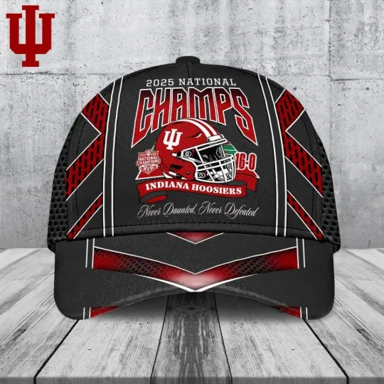 Discover Hoosiers Football 2025 National Champions Classic Cap
