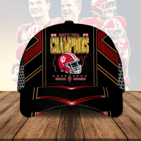 Discover Hoosiers Football 2025 National Champions Classic Cap
