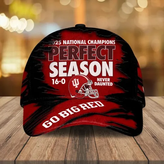 Discover Hoosiers Football 2025 National Champions Classic Cap