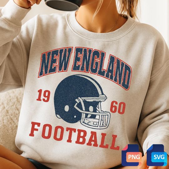 Discover New England Football Vintage Sweatshirts, Retro Patriots Game Day Sweatshirts
