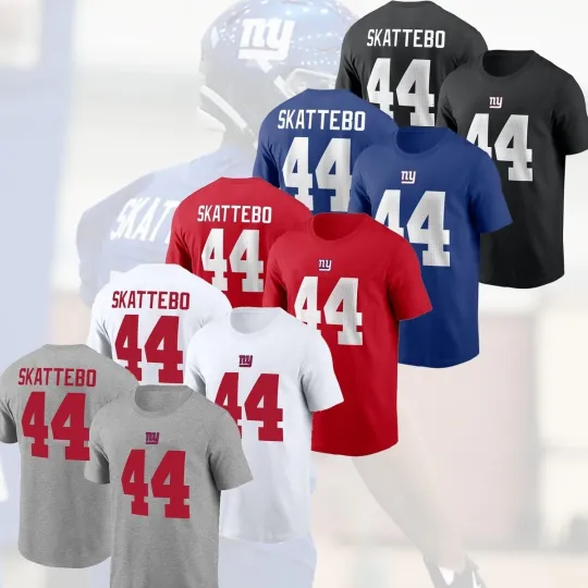 Discover Cam Skattebo #44 New York 2025 Player Name & Number For Fans