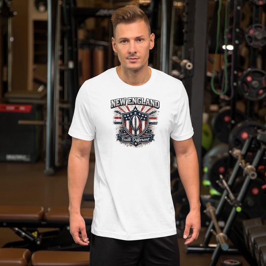 Discover New England Football T-Shirt | Game Day Unisex Tee