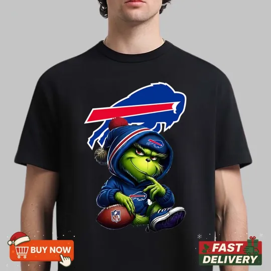 Discover Bills funny character Football TShirt