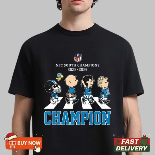 Carolina Panthers NFC South Division Champions 2025 TShirt