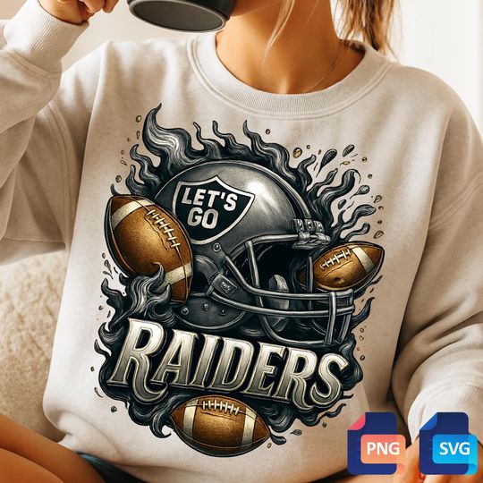 Discover Raiders Football Helmet Football Sweatshirts, Football Fan Gift