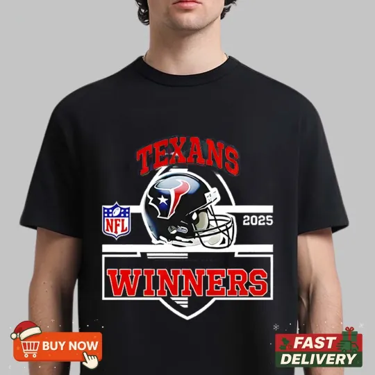 Discover Houston Texans Winners 2025 TShirt