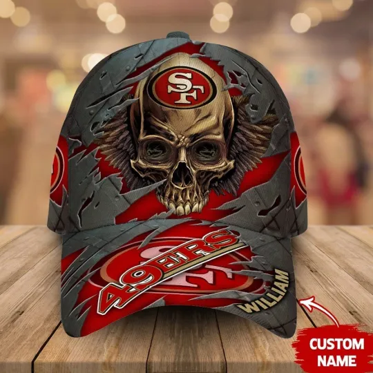 Discover Personalized San Francisco Football 49erss Team Classic Cap Gift For Husband Dad