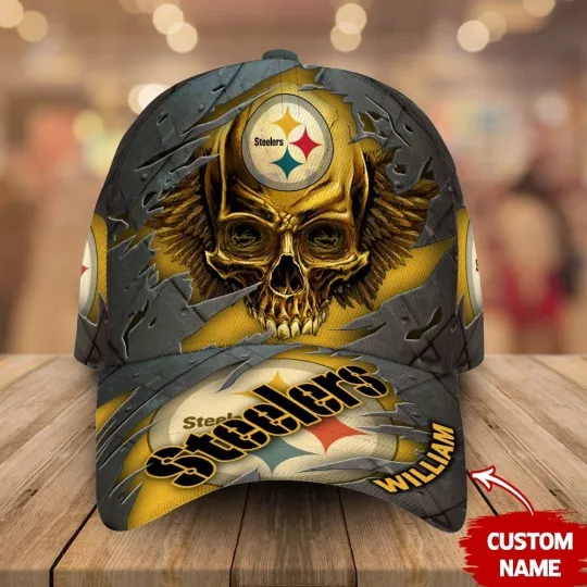 Personalized Pittsburgh Football Steelerss Team Classic Cap Gift For Husband Dad