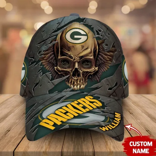 Discover Personalized Green Bay Football Packerss Team Classic Cap Gift For Husband Dad