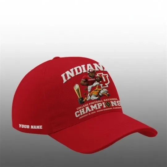 Discover Indiana Hoosiers 2026 National Championship Classic Cap
