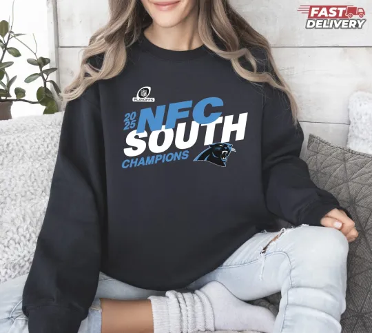 Carolina Panthers NFC South Champions 2025 Sweatshirt