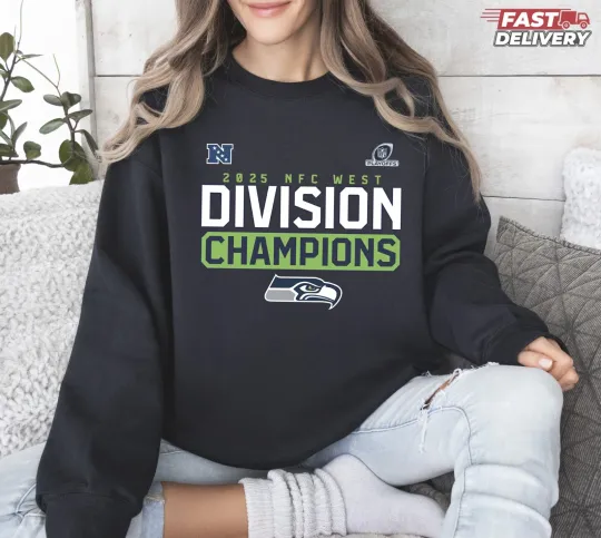Seattle Seahawks 2025 NFC West Champions Sweatshirt