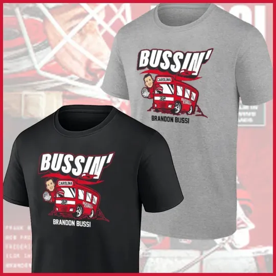 Discover Bussin’ Brandon Bussi Carolina Hurricanes T-Shirt