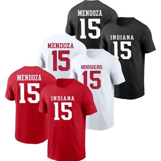 Discover HOT SALE ! FRD Mendoza #15 Indiana Player Name & Number For Fans