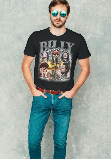 Discover Billy Strings Shirt | Bluegrass Billy Strings T-Shirt | Unisex Vintage / 90's Style Billy Strings T-Shirt