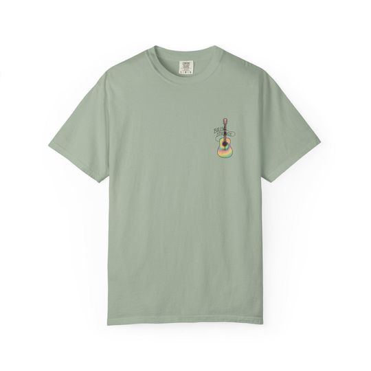 Discover Billy Strings Guitar T-Shirt | Comfort Colors Pastel Jamgrass Tee