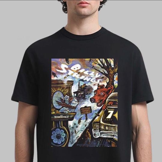Discover Billy Strings Pittsburgh 2025 T-Shirt, PPG Paints Arena Night 1 Event Poster Tee, Concert Merch, Sweatshirt , Gift for Fan Reprint t shirt