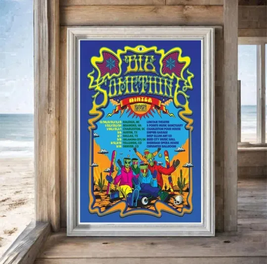 Discover Big Something Winter 2026 Tour Poster