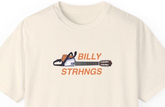 Discover Billy Strings Sthl Parody Unisex Garment-Dyed T-Shirt - Music Lover Tee, Perfect Gift for Concerts and Festivals, Casual Wear, Vibrant Style