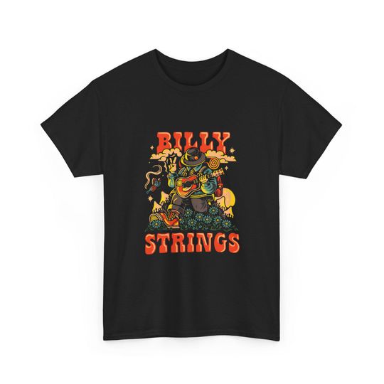Discover Billy Strings Fall Winter Retro Vintage Black Tee Shirt Size S-4XL Classic