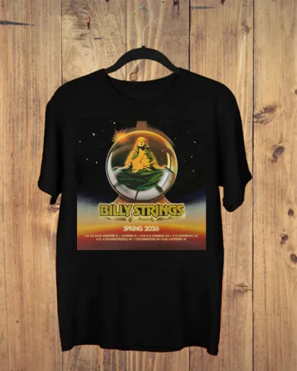 Discover Billy Strings Spring Tour Full Size S to 5XL T-shirt BM2192