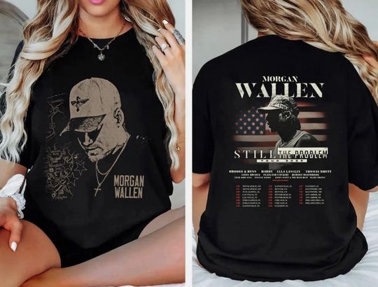 Discover Vintage Wallen Western Tour 2026 Shirt, Still The Problem Country Music Tour Fan Merch Tee, Wallen Western Shirt