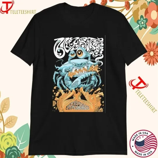 Discover Billy Strings October 31 2025 In Baltimore, MD Tour Crab T-shirts