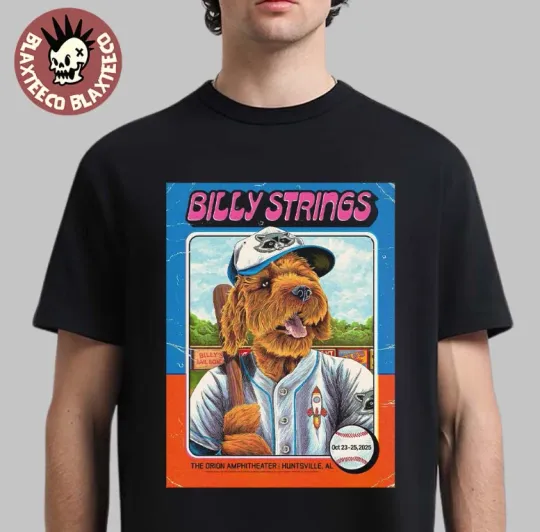 Discover Billy Strings Huntsville Albm 2025 At The Orion Amp Oct 23-25 T-Shirt