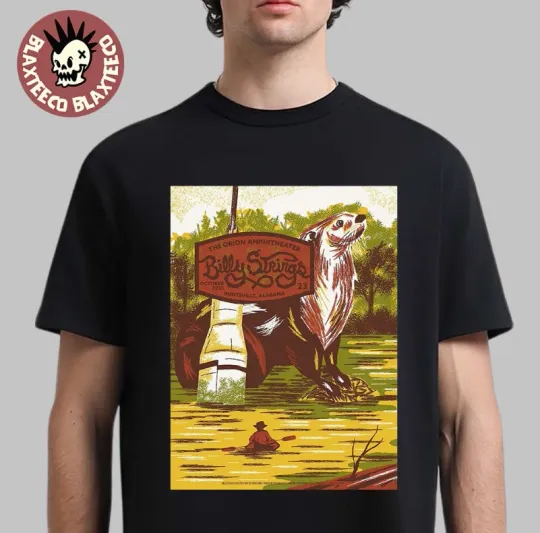 Discover Billy Strings Huntsville Albm 2025 Night 1 At The Orion Amp Oct 23 T-Shirt